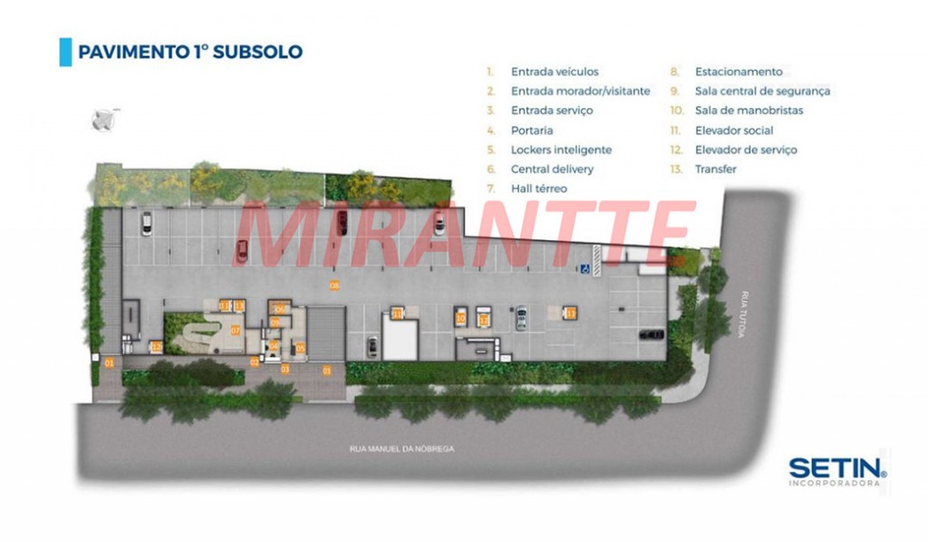 Apartamento de 198m² com 3 quartos em Paraíso