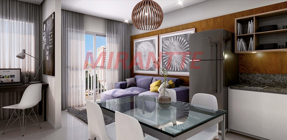 Apartamento de 40m² com 2 quartos em Santana