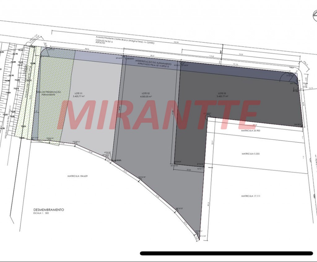 Terreno de 4000m² em Barra Funda