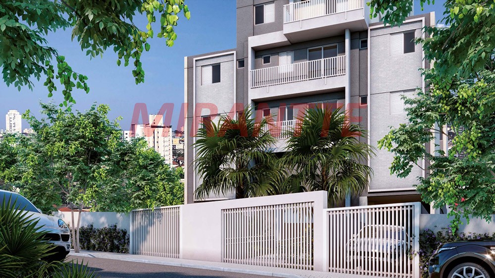 Apartamento de 42m² com 2 quartos em Santana