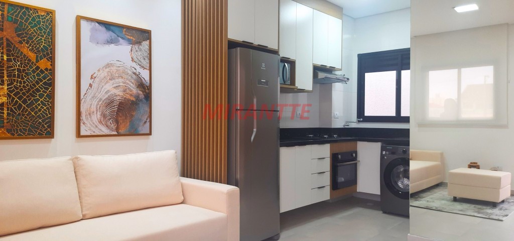 Apartamento de 42m² com 2 quartos em Água Rasa
