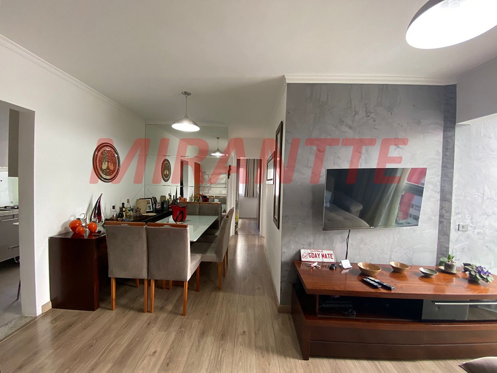 Apartamento de 69m² com 2 quartos em Santana