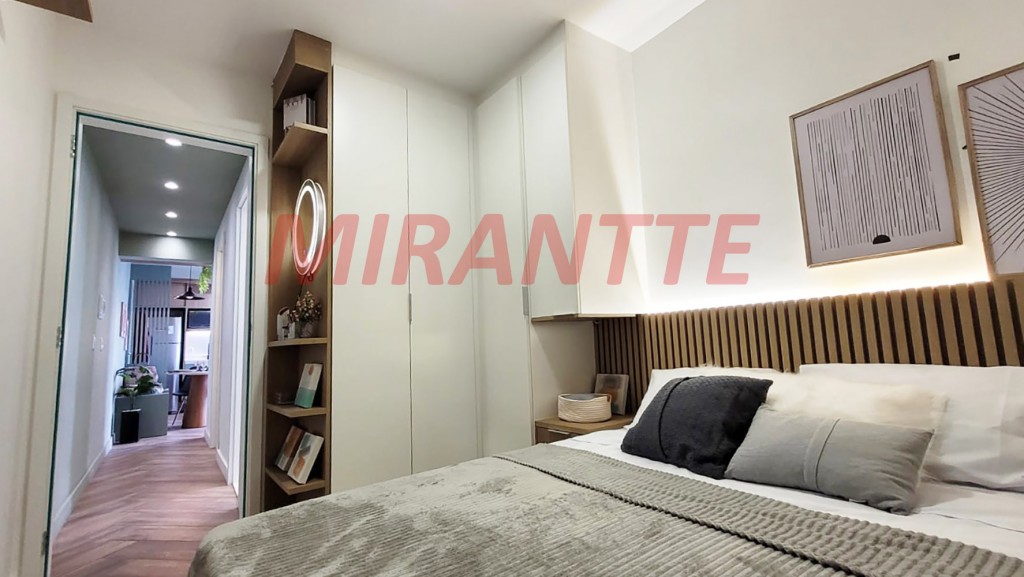 Apartamento de 49m² com 2 quartos em Vila das Palmeiras