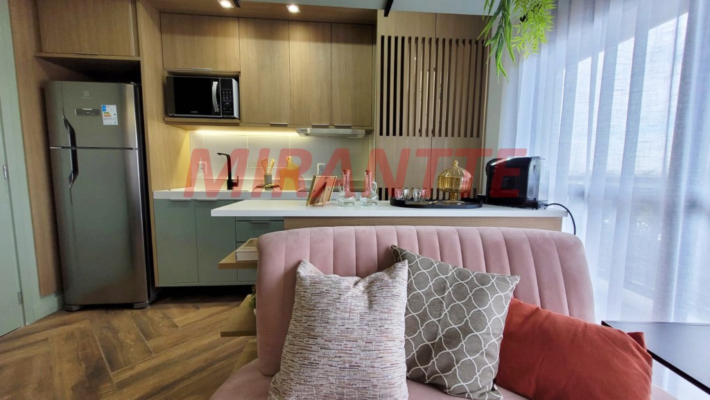 Apartamento de 36m² com 2 quartos em Vila das Palmeiras