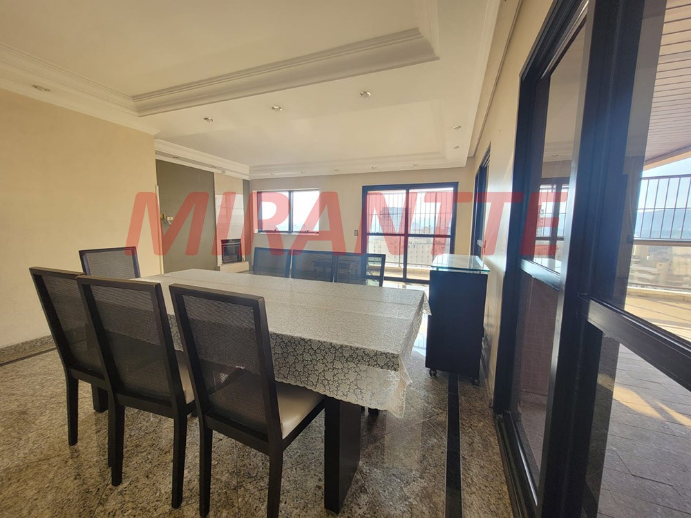 Cobertura de 280m² com 4 quartos em Santana
