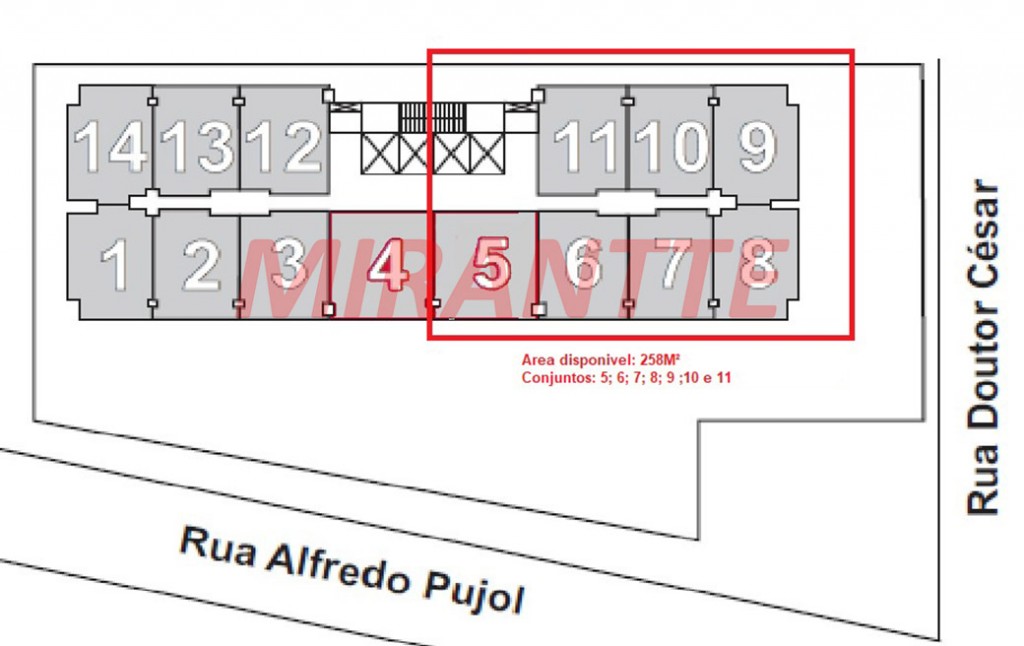 Comercial de 258m² em Santana
