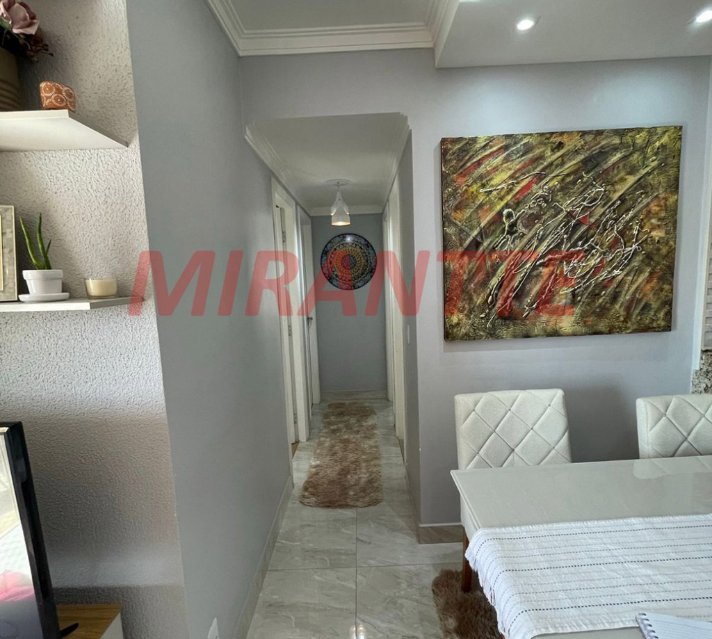 Apartamento de 59m² com 3 quartos em Mandaqui