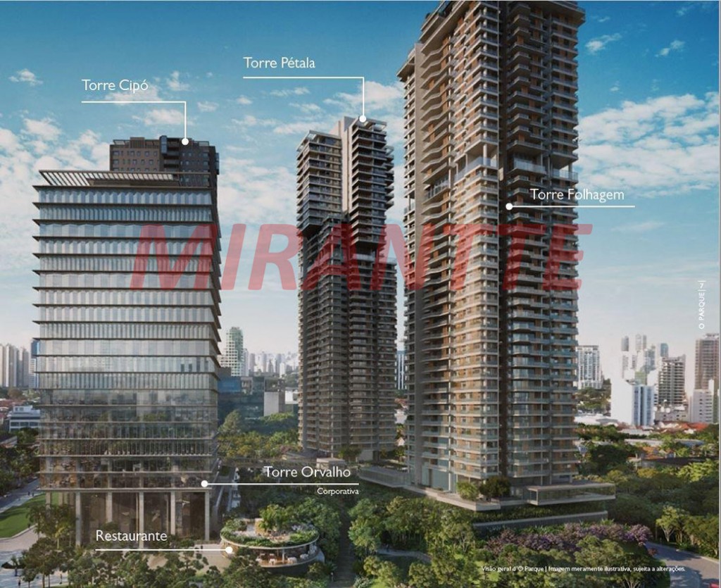 Apartamento de 167m² com 4 quartos em Brooklin