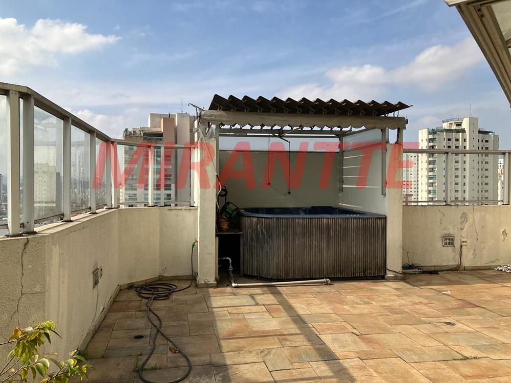 Cobertura de 177m² com 3 quartos em Santana