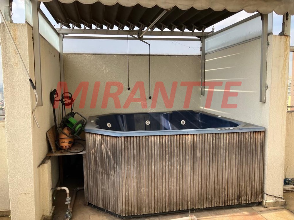 Cobertura de 177m² com 3 quartos em Santana