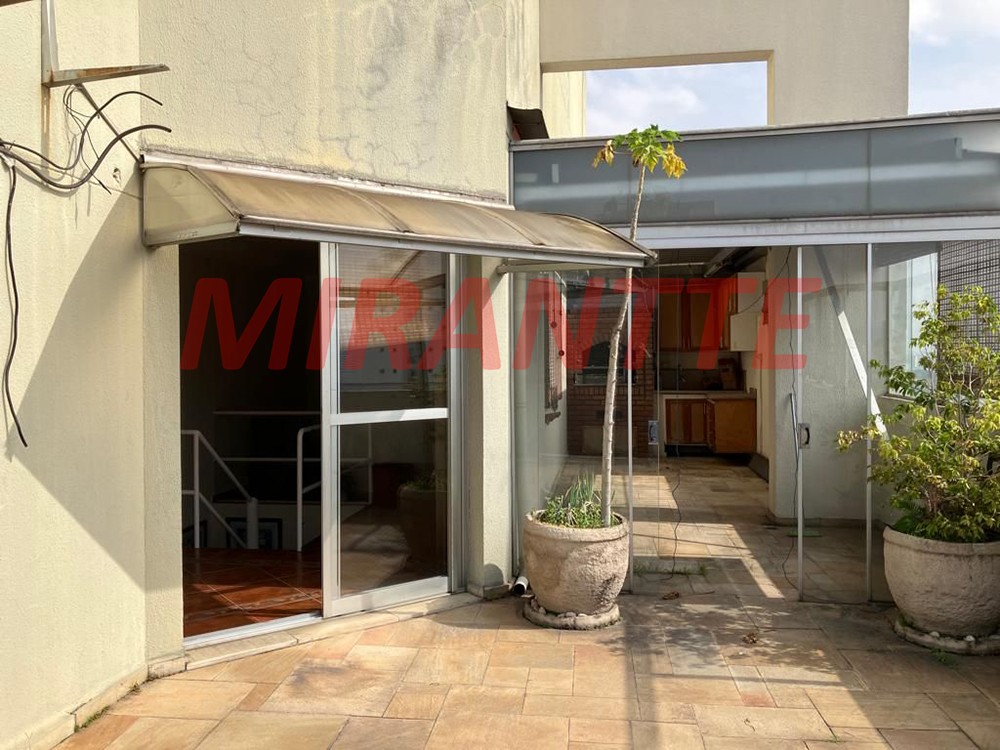 Cobertura de 177m² com 3 quartos em Santana