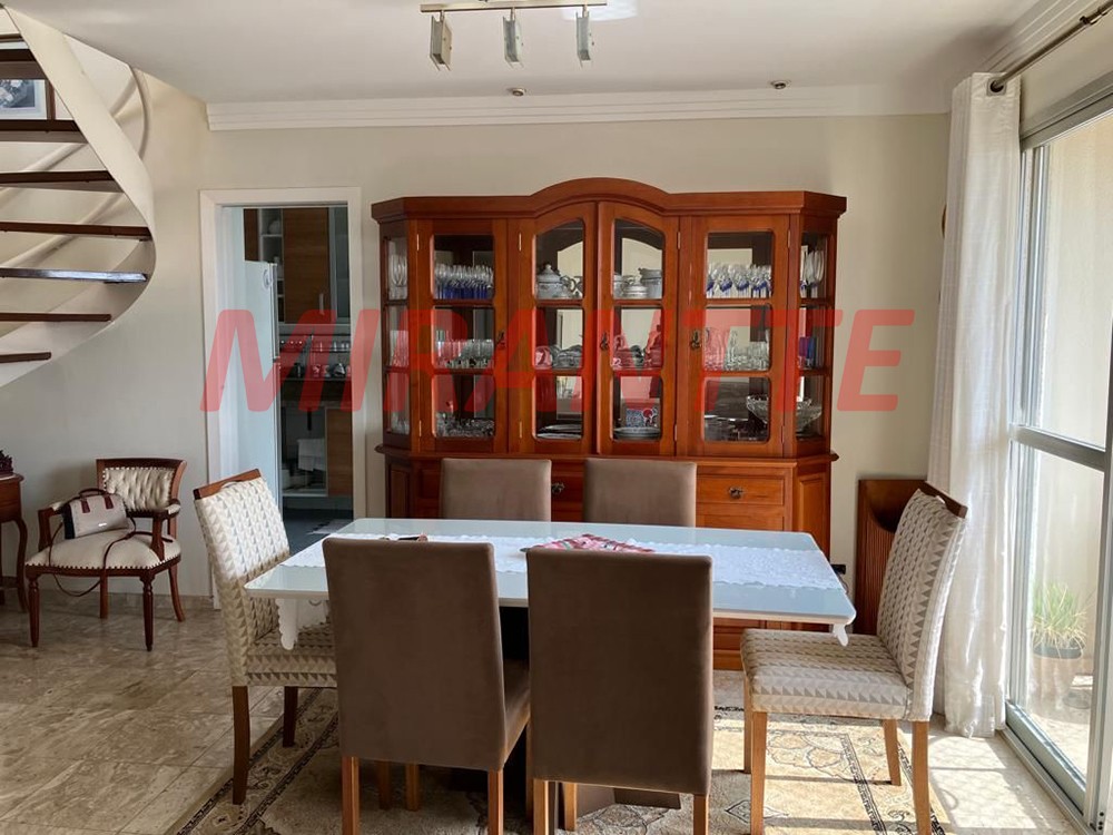Cobertura de 177m² com 3 quartos em Santana