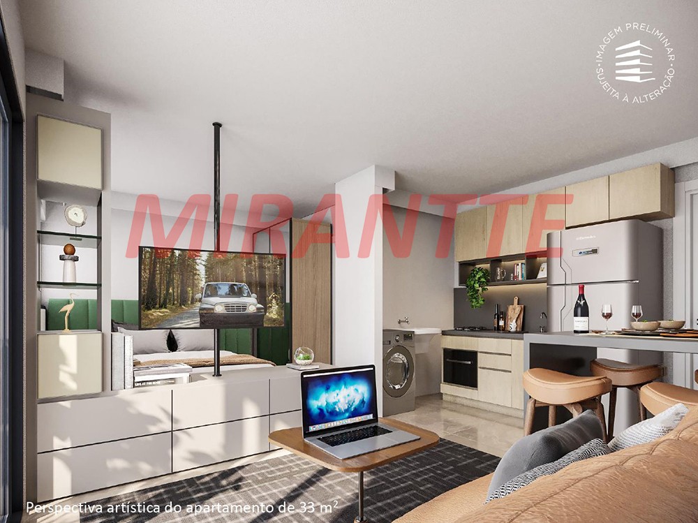 Apartamento de 35m² com 1 quarto em JD. ALVORADA