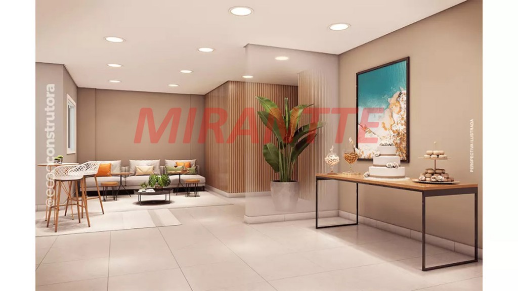 Apartamento de 53m² com 2 quartos em Casa Verde