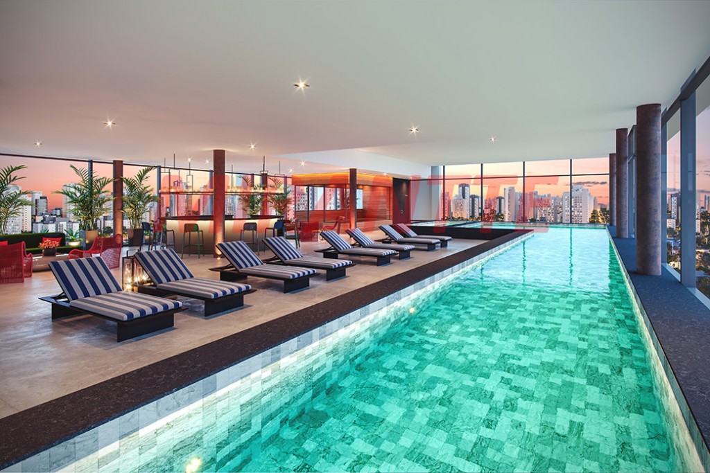 Apartamento de 33m² em Moema
