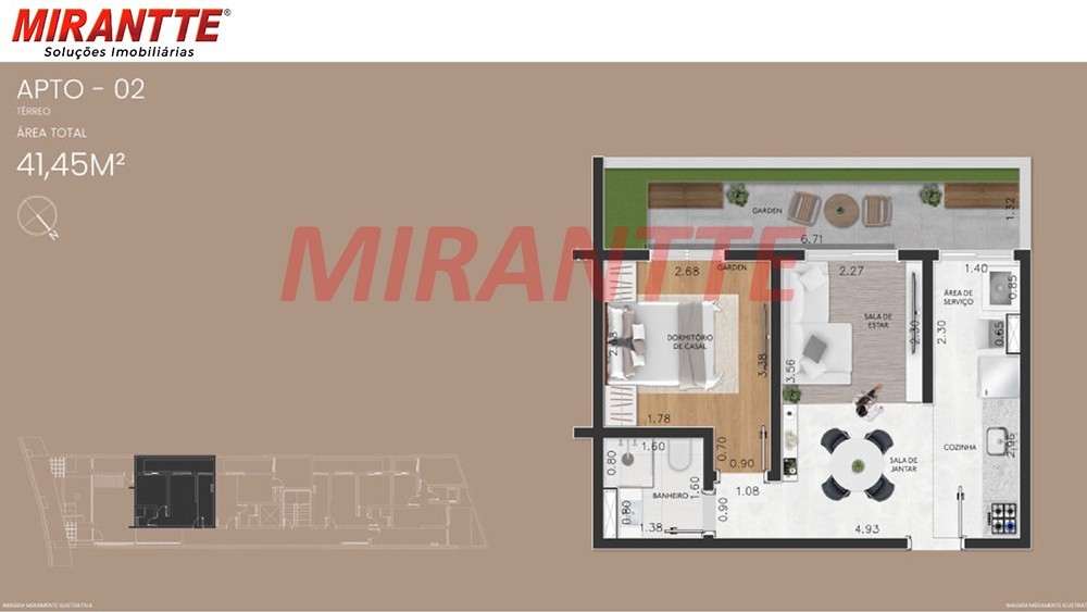 Apartamento com 2 quartos em Tucuruvi