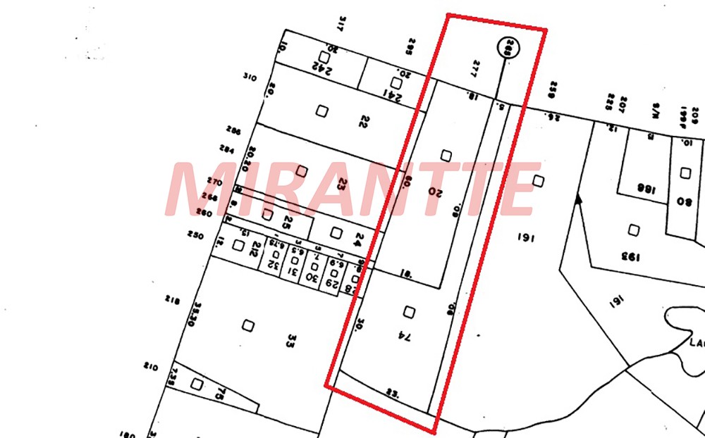 Terreno de 1080m² em Jardim Floresta