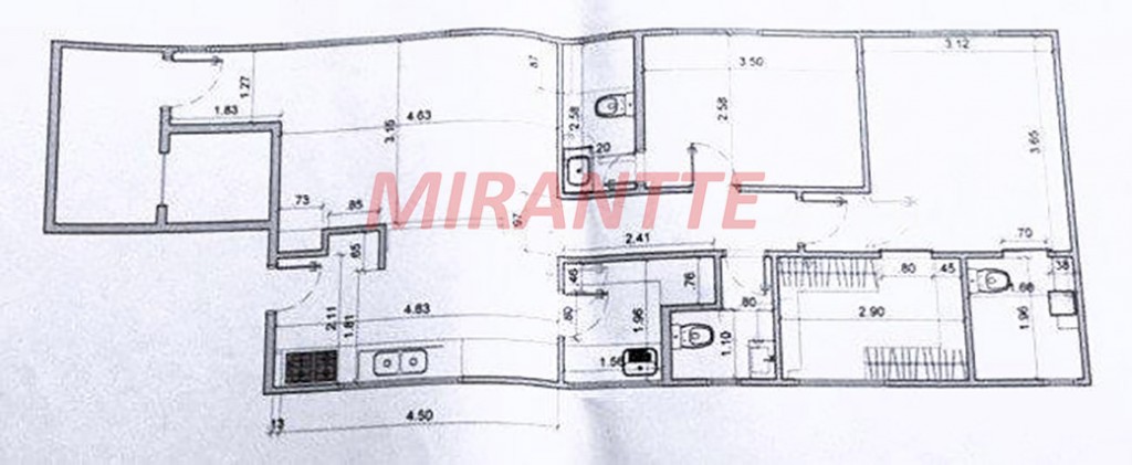 Apartamento de 82m² com 2 quartos em Jardim America