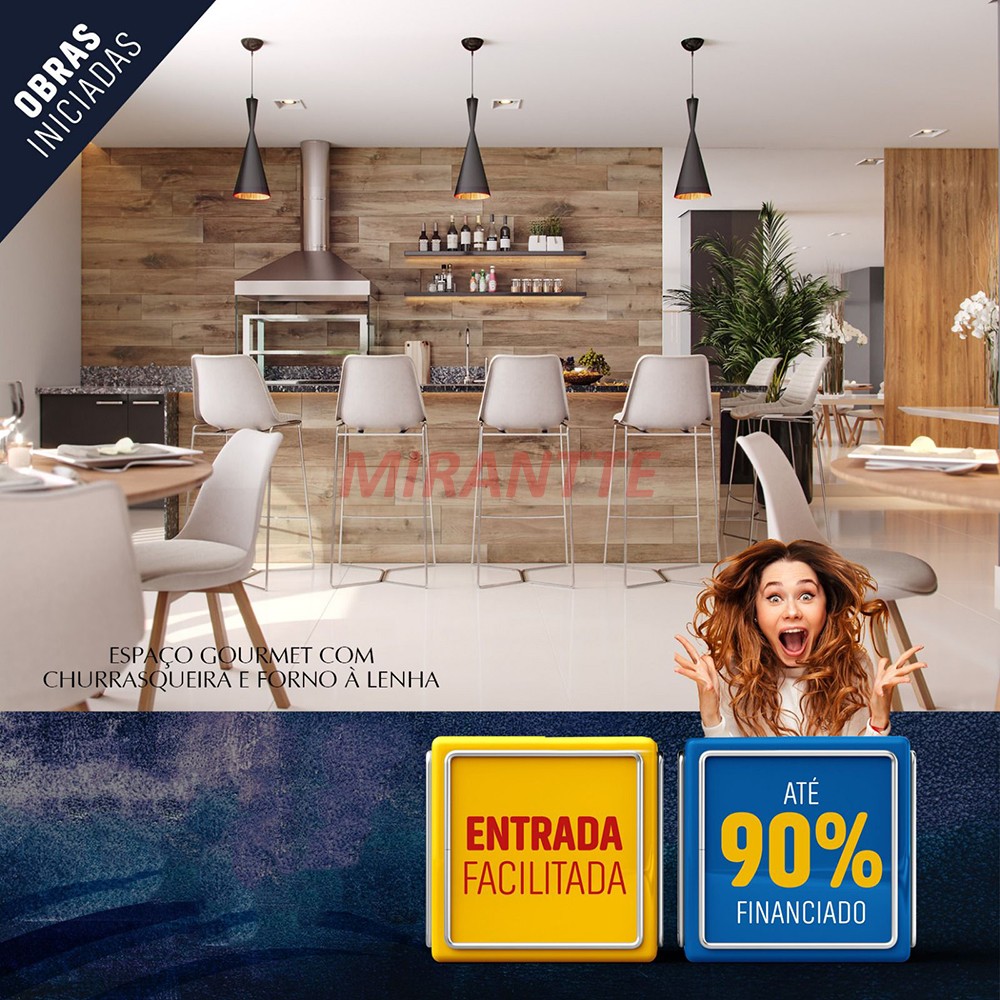 Apartamento de 61m² com 2 quartos em Lauzane Paulista