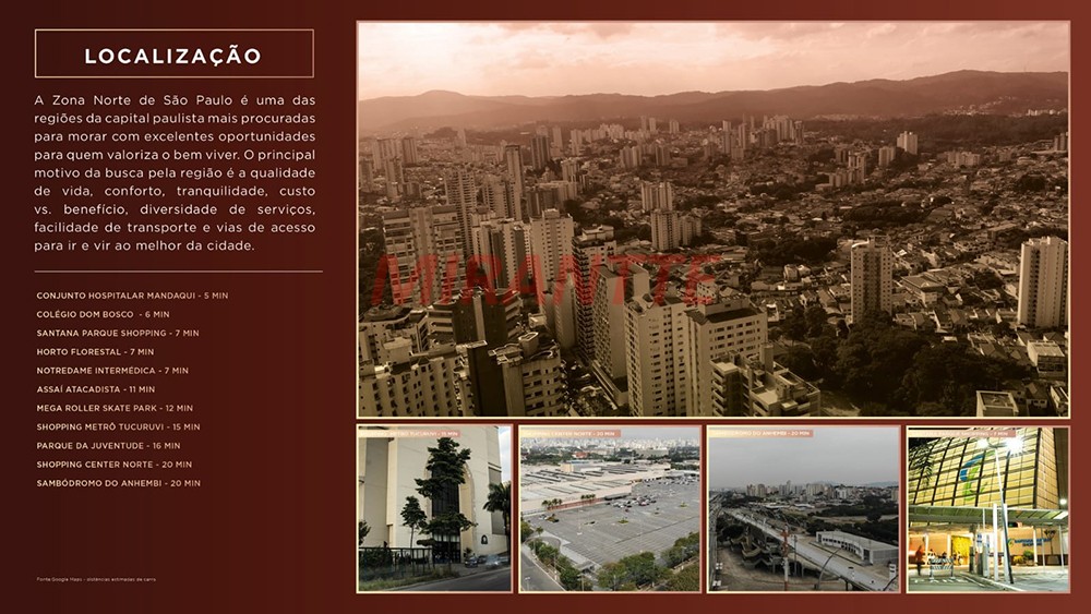Apartamento de 47.5m² com 2 quartos em Parque Mandaqui