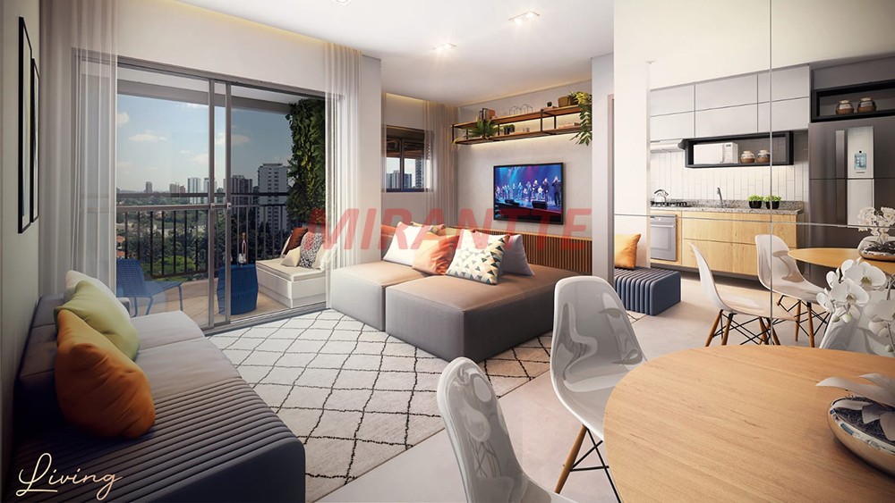 Apartamento de 47.5m² com 2 quartos em Parque Mandaqui