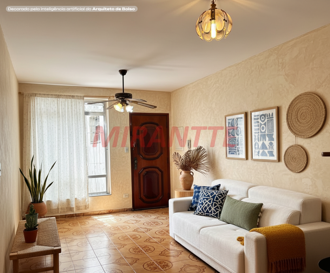 Apartamento de 95m² com 2 quartos em Santana