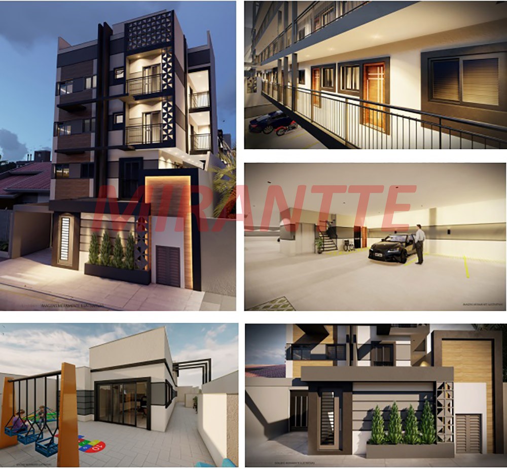 Apartamento de 42.18m² com 2 quartos em Vila Nova Mazzei