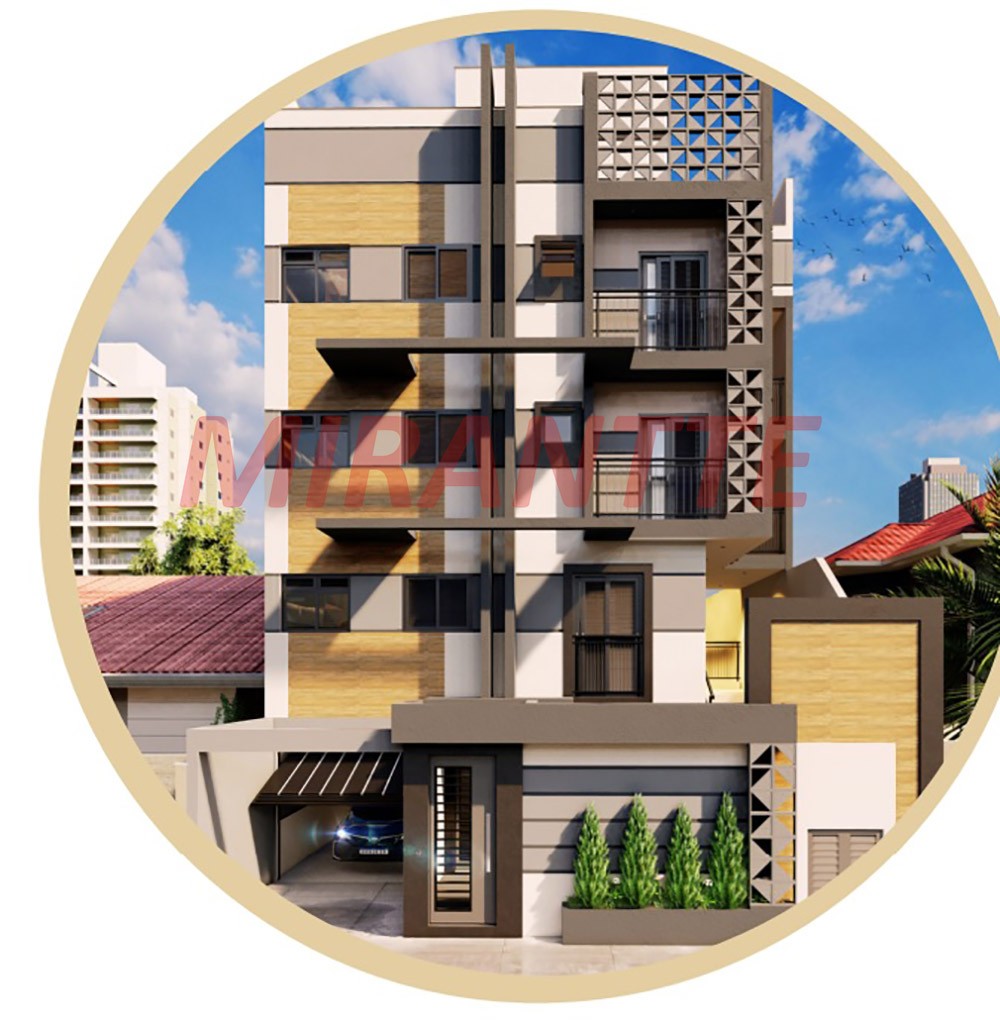 Apartamento de 42.18m² com 2 quartos em Vila Nova Mazzei