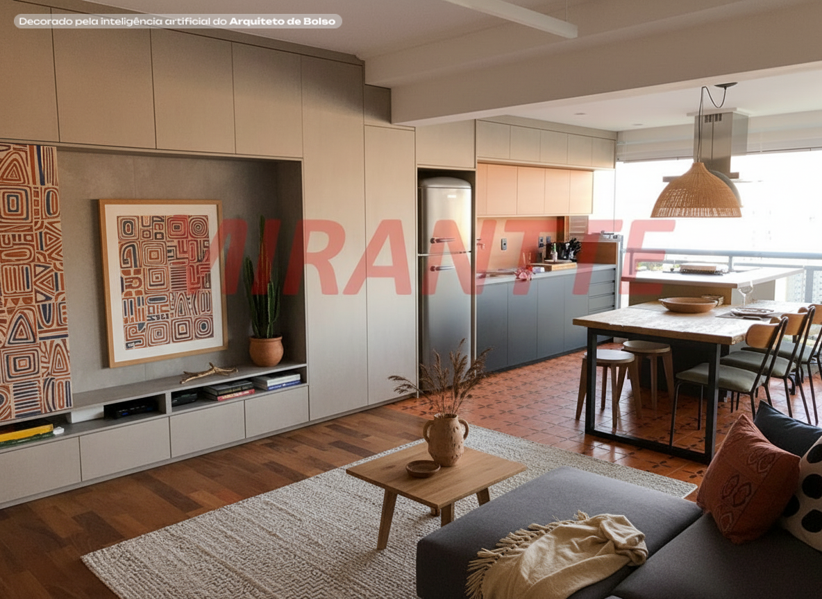 Apartamento de 79m² com 2 quartos em Perdizes