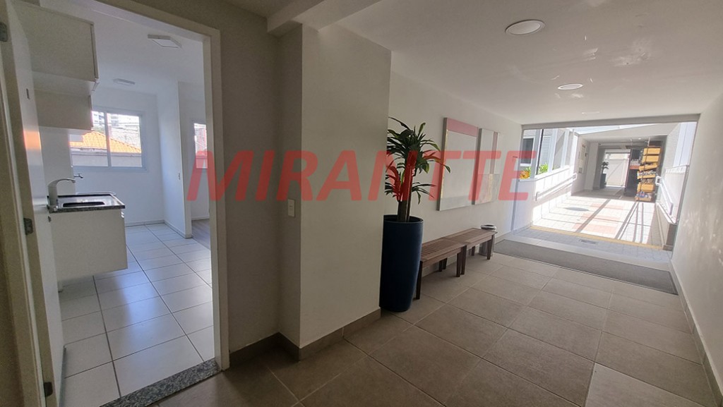 Apartamento de 37m² com 2 quartos em Santana