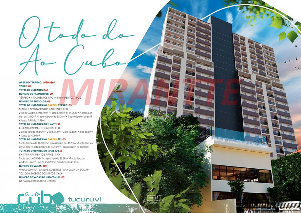 Apartamento com 2 quartos em Vila Mazzei