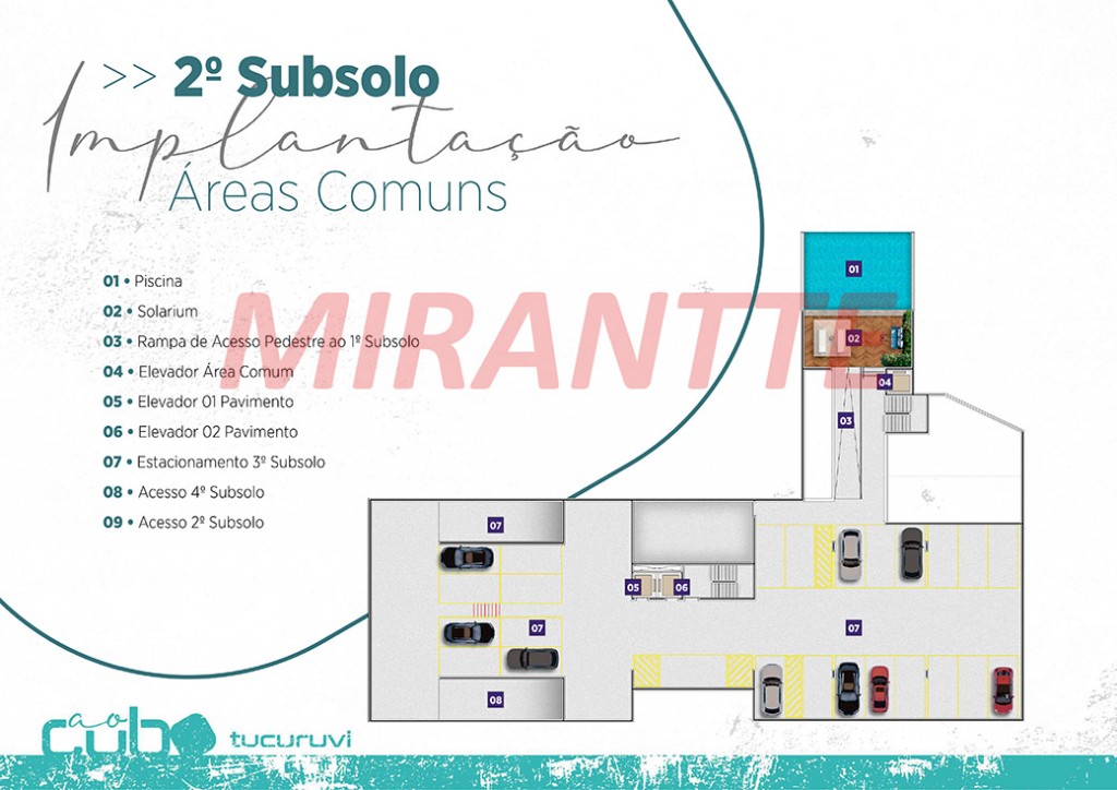 Apartamento com 2 quartos em Vila Mazzei
