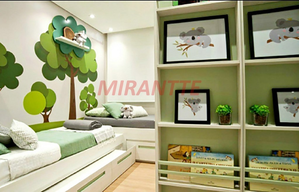 Apartamento de 55m² com 2 quartos em Vila Rosália