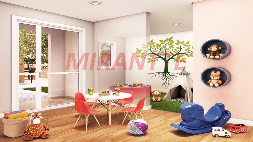 Apartamento de 55m² com 2 quartos em Vila Rosália