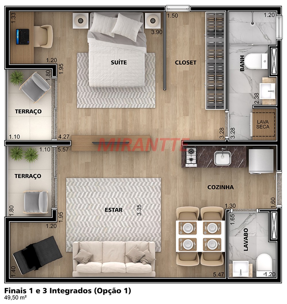 Apartamento de 30m² com 1 quartos em Jardim São Paulo