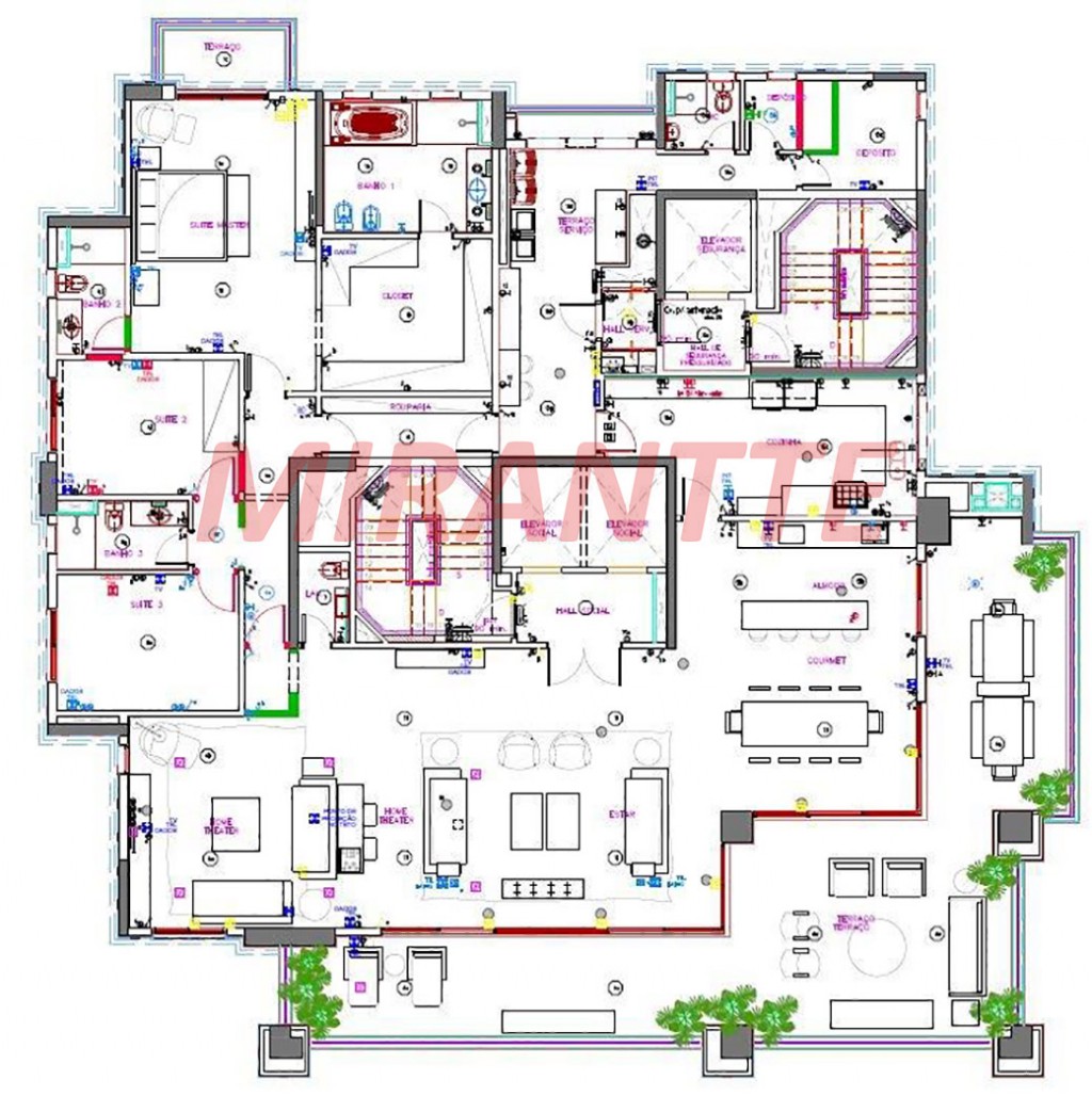 Apartamento de 385m² em Campo Belo