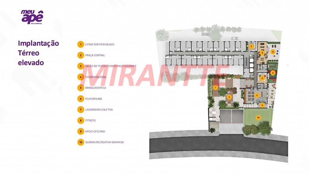 Apartamento de 39m² com 2 quartos em Vila Sabrina