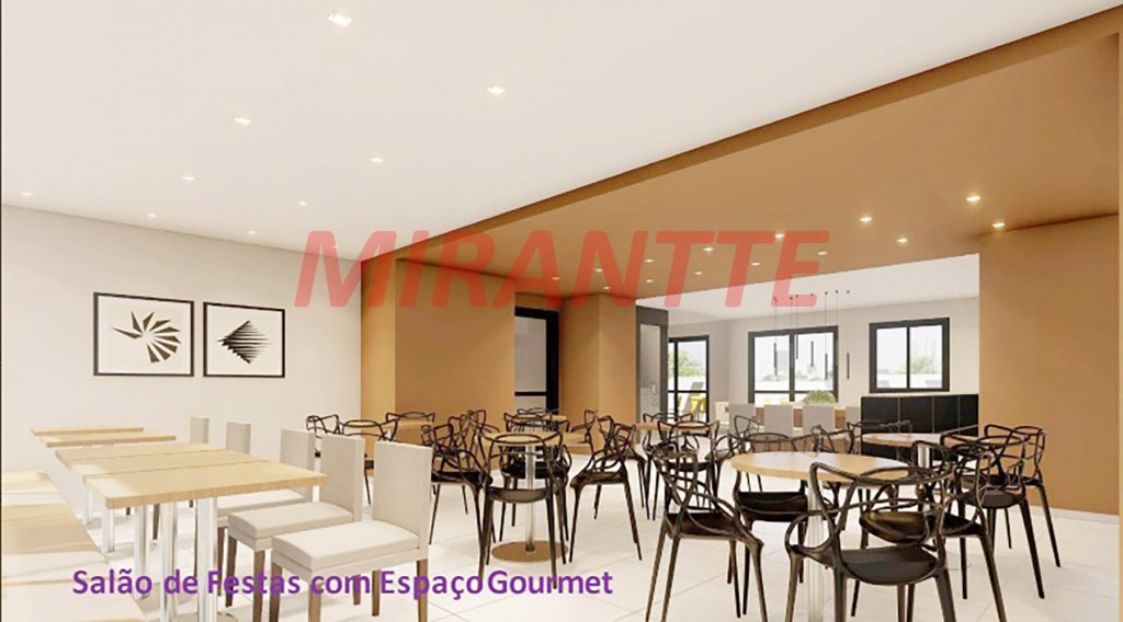 Apartamento de 39m² com 2 quartos em Vila Sabrina