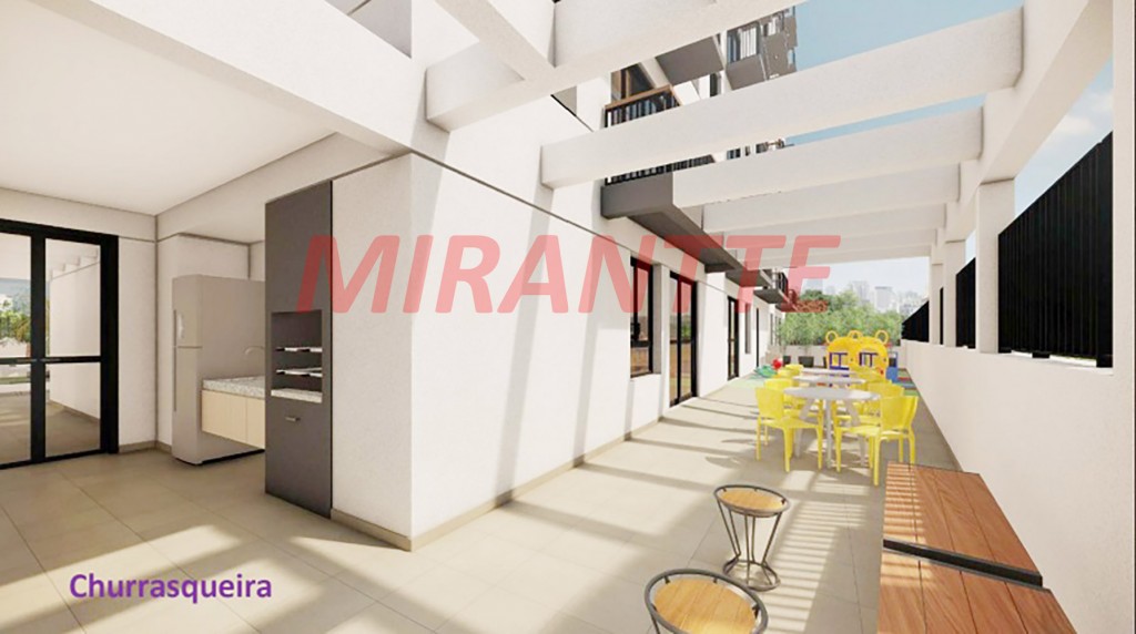 Apartamento de 39m² com 2 quartos em Vila Sabrina