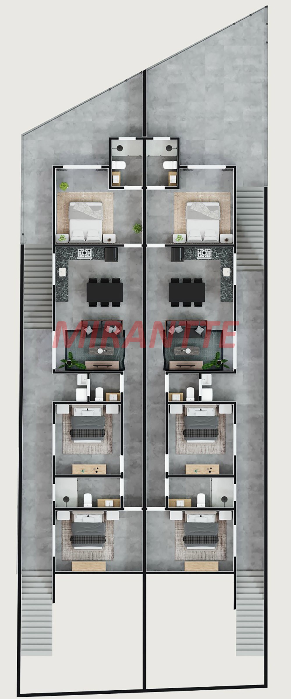 Sobrado de 150m² com 3 quartos em Jardim Maristela