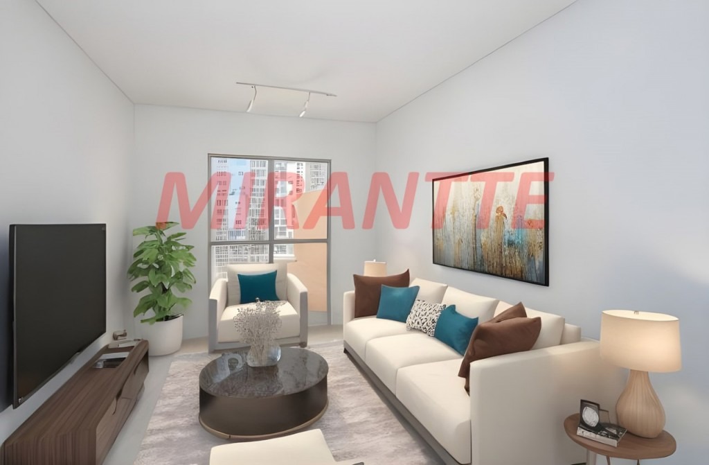 Apartamento de 59m² com 2 quartos em Santana