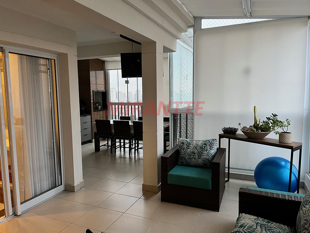 Cobertura de 153m² com 3 quartos em Santana