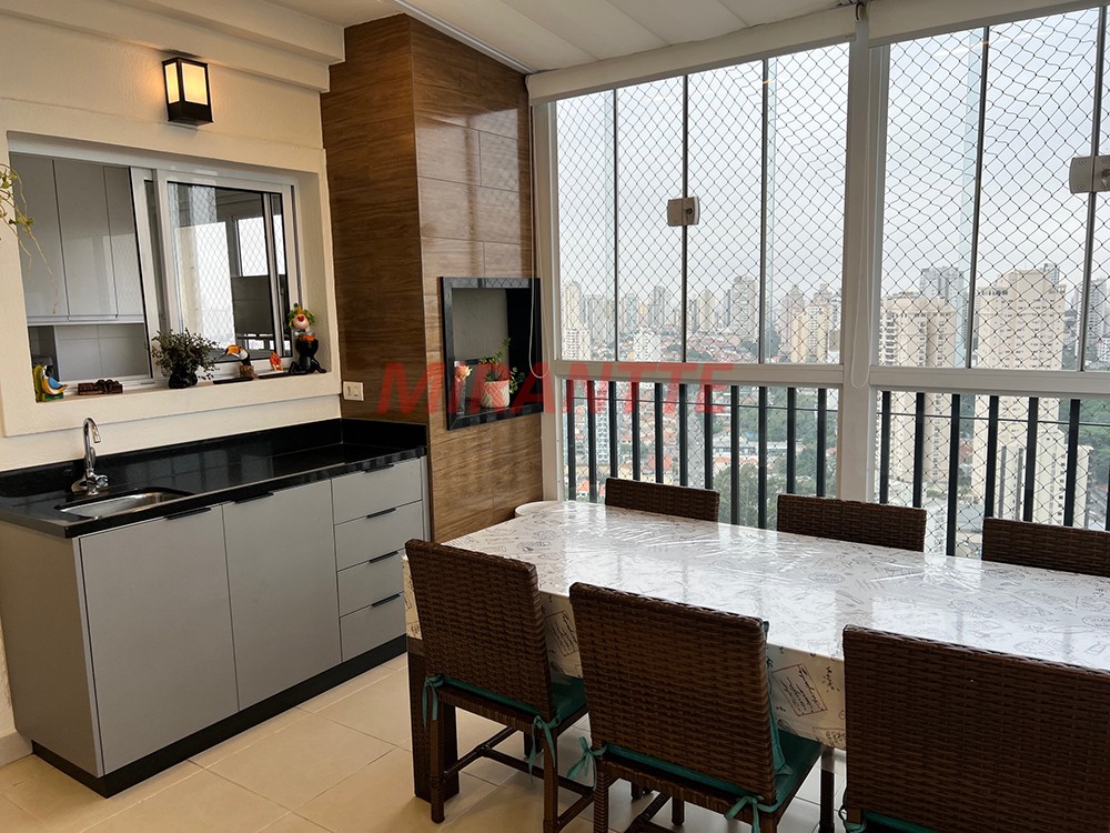 Cobertura de 153m² com 3 quartos em Santana