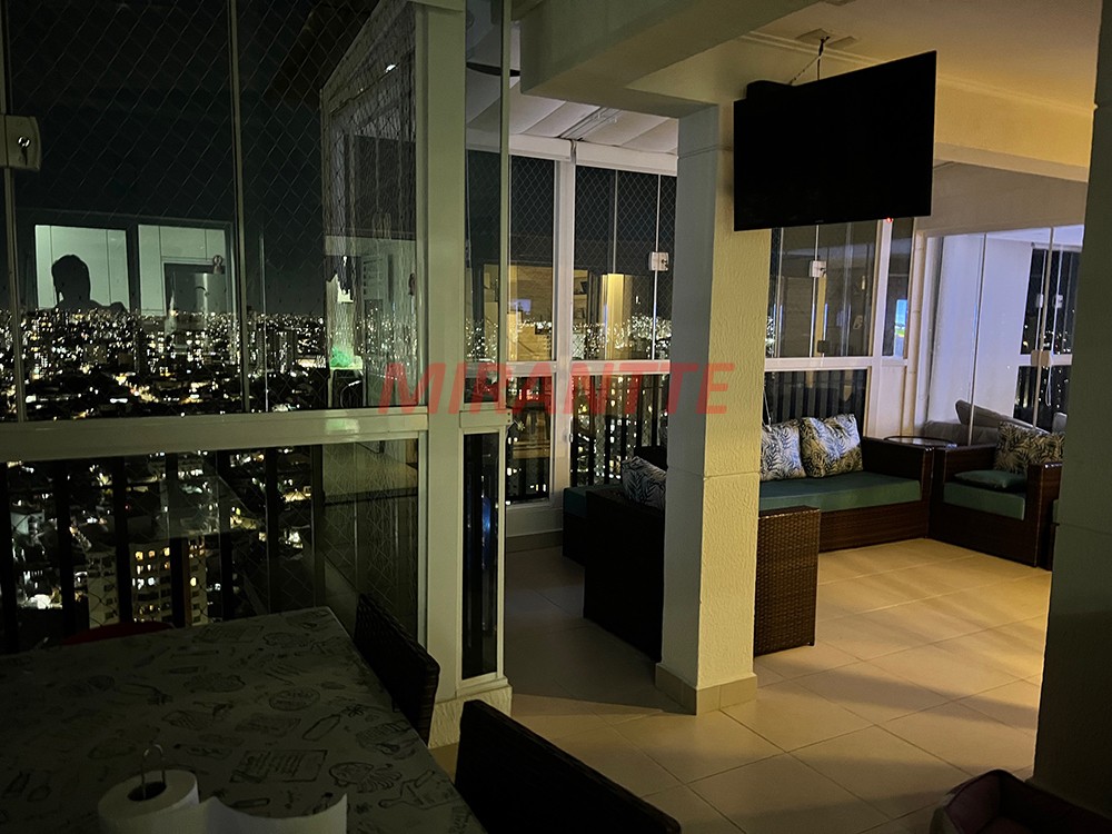 Cobertura de 153m² com 3 quartos em Santana