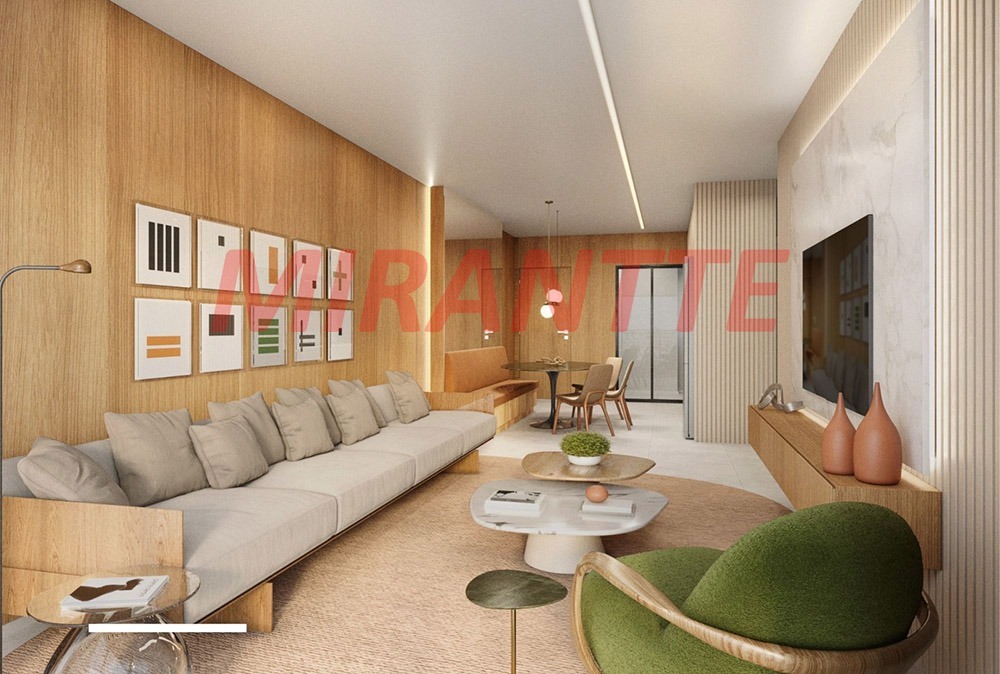 Apartamento de 126m² com 2 quartos em Santana