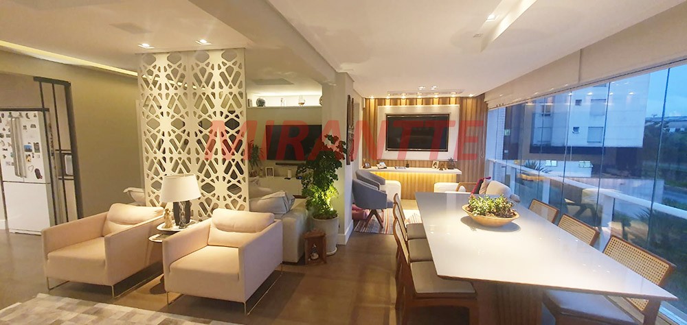 Apartamento de 134m² com 3 quartos em Vila Anastacio