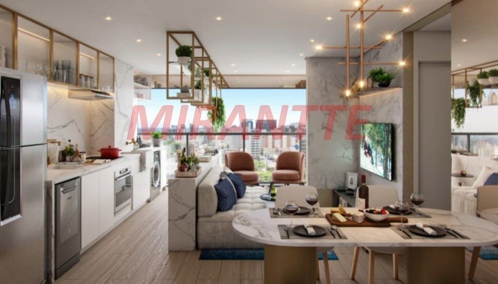 Apartamento de 61m² com 2 quartos em Brooklin
