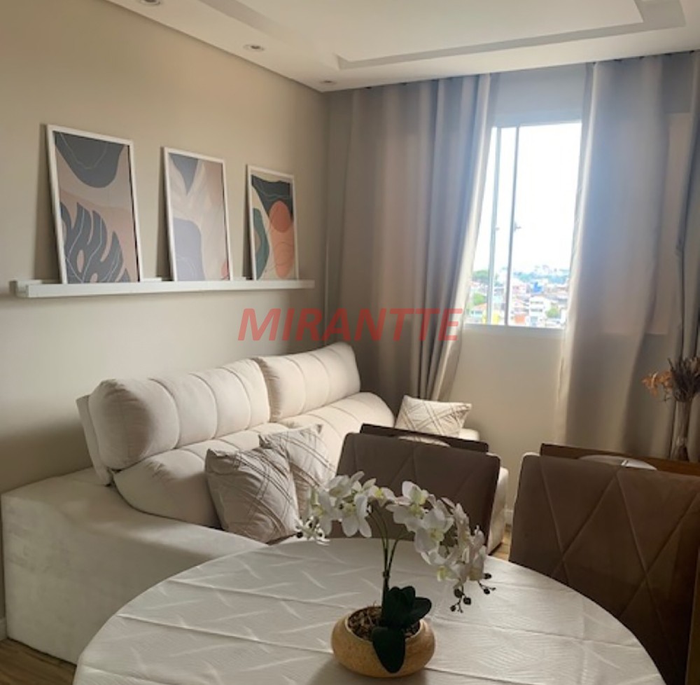 Apartamento de 44m² com 2 quartos em Vila Remo