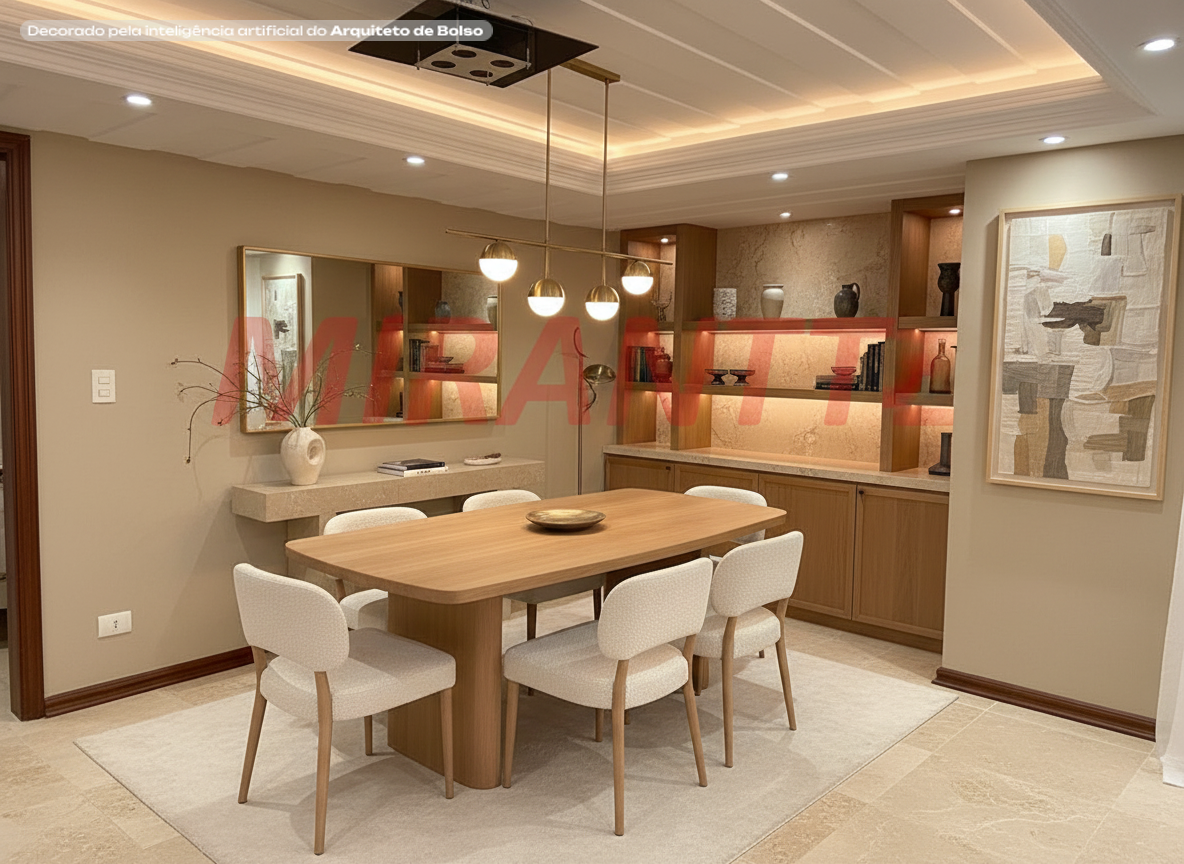 Apartamento de 120m² com 3 quartos em Santana
