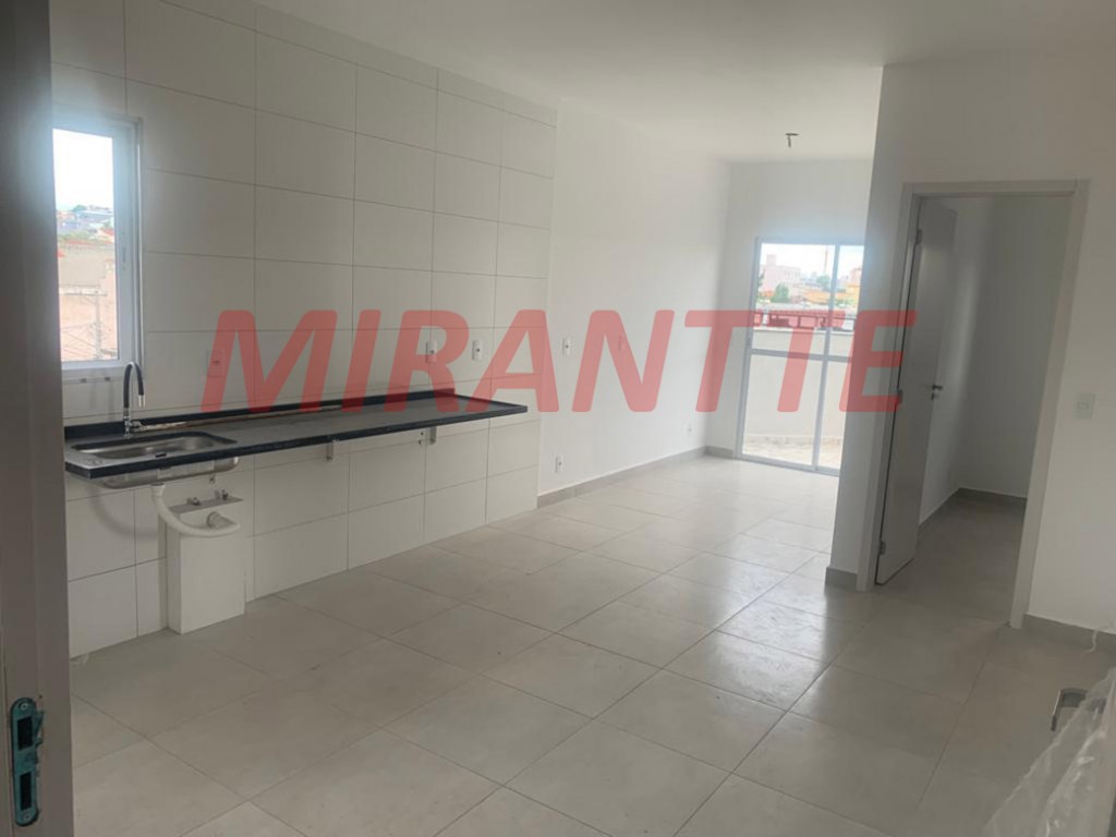 Cobertura de 46.2m² com 2 quartos em Parque Peruche